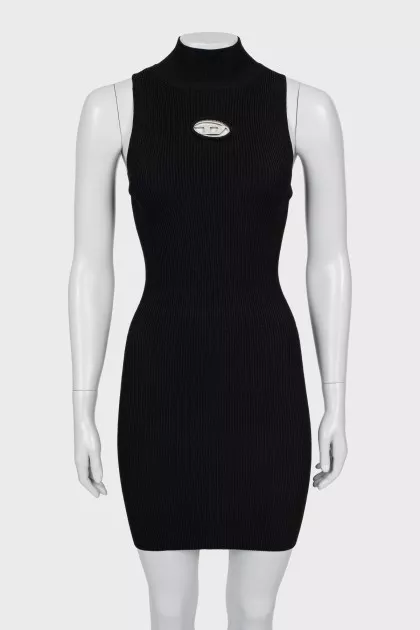 High Neck Bodycon Dress