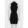 High Neck Bodycon Dress