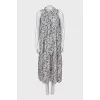 Loose fit dress with print