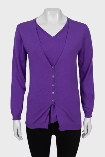 Purple jumper