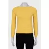 Yellow striped jumper