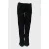 Suede stiletto heeled over the knee boots