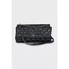 Quilted leather shoulder bag