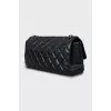 Quilted leather shoulder bag