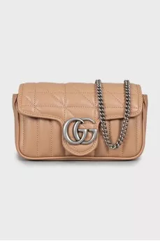 Стеганая сумка GG Marmont