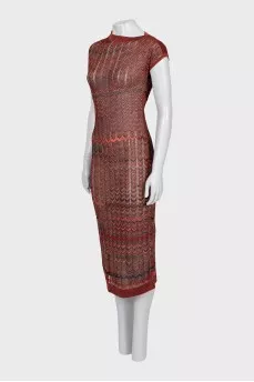 Sheer bodycon dress