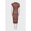 Sheer bodycon dress