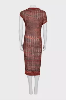 Sheer bodycon dress