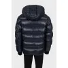 Men's blue down jacket with tag
