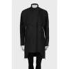 Dark grey wool coat
