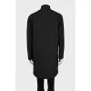 Dark grey wool coat
