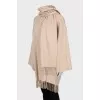 Cashmere cape