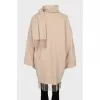 Cashmere cape