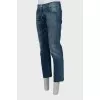 Men's jeans with buttons