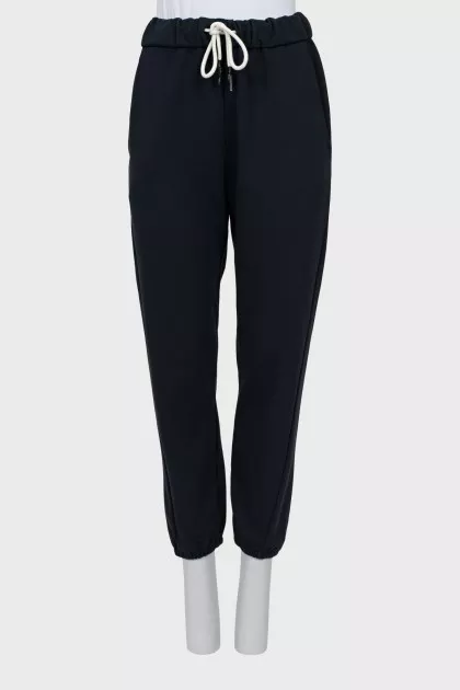 Sports dark blue trousers