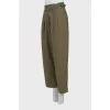 Khaki palazzo