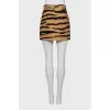 Animal print skirt