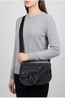 Saddle print bag