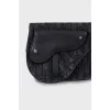 Saddle print bag
