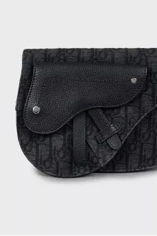 Saddle print bag