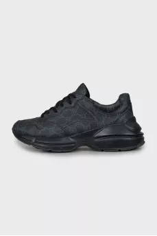 Men's Rhyton canvas sneakers