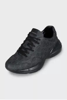 Men's Rhyton canvas sneakers