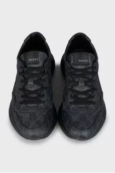Men's Rhyton canvas sneakers