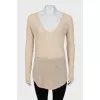 Cashmere sweater with tag