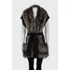 Knitted waistcoat
