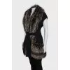 Knitted waistcoat