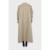 Loose fit trench coat
