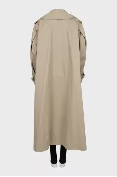 Loose fit trench coat