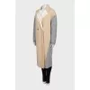 Three-color coat