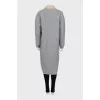 Three-color coat