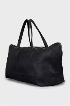 Men's suede bag
