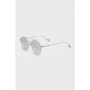 Silver glasses with diopters