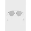 Silver glasses with diopters