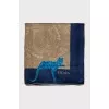 Silk scarf with print