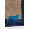 Silk scarf with print