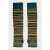 Knitted set of hat and gloves