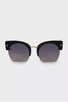 Black cat eye sunglasses