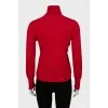 Red golf with tag