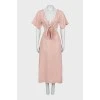 Linen dress with tag