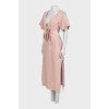 Linen dress with tag