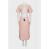 Linen dress with tag