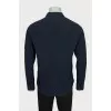 Men's blue denim shirt