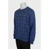 Men's cashmere and silk jumper