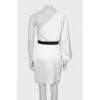 White one shoulder dress