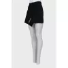 Vintage Wool Mini Skirt