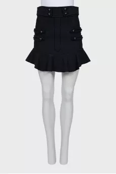 Mini skirt blue